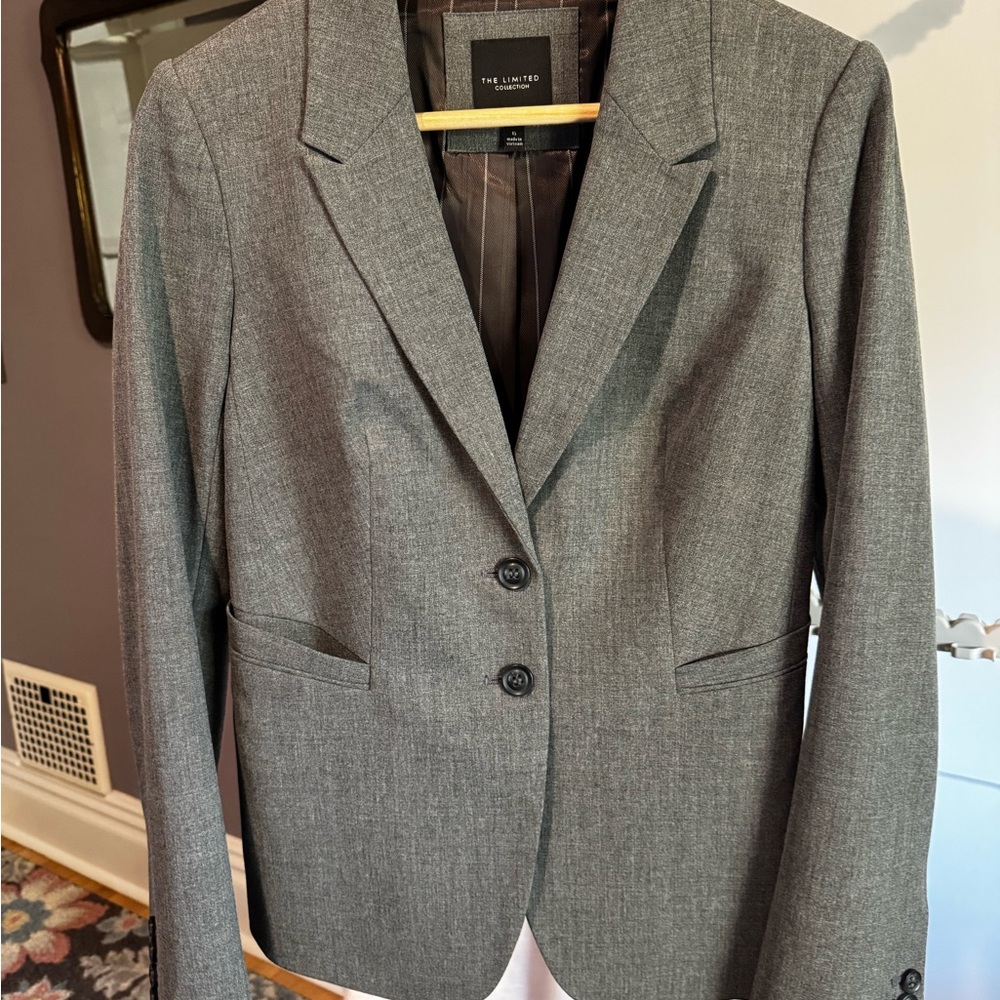 The Limited Charcoal Blazer